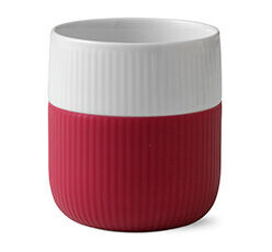 Royal Copenhagen Fluted Contrast krus raspberry (rosa) Royal Copenhagen Fluted Contrast krus raspberry (rosa)