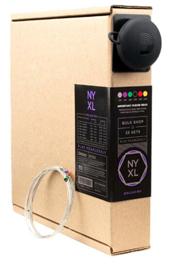 D'Addario Nyxl1149-B25 Bulkpack Elgitar 011 -049 25-Set Løse