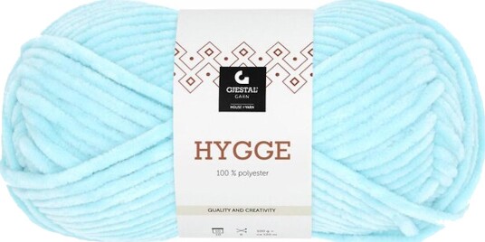 Gjestal Garn  Hygge Lys-Blå 2112, 100g