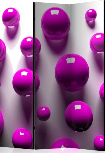 Romdeler - Purple Balls 135x172 - Artgeist sp. z o. o.