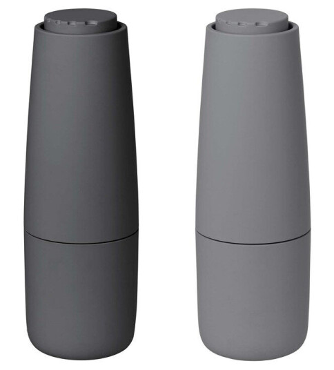Blomus Salpi salt- og pepperkvern plast Sharkskin-magnet grå-grå 1713882-02-0 1708174-02-0