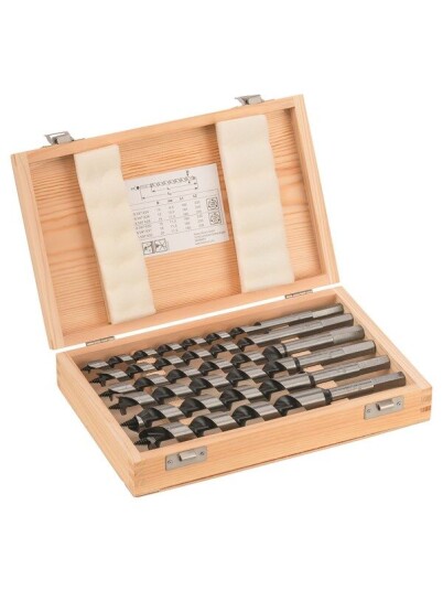 Bosch 6-delt Vribordel Borsett for Bløtt Tre, Heksagonal, 10-20 mm, 235 mm