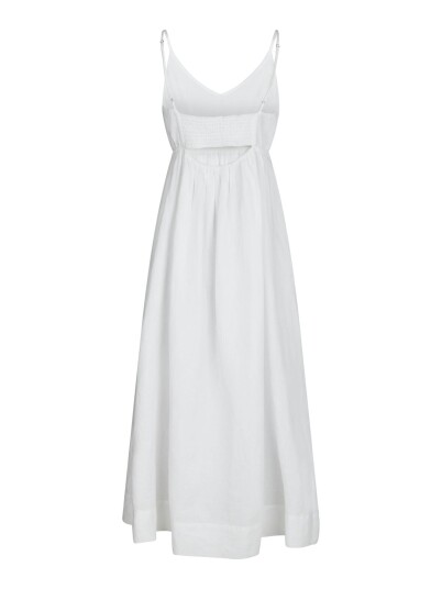 Neo Noir Savani Long Linen Dress Neo Noir Savani Long Linen Dress