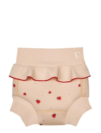 Vanilla Copenhagen Blebadebukser Neopren   Ladybug   Beige   6 12M