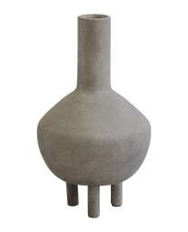 Duck Vase Fat Taupe