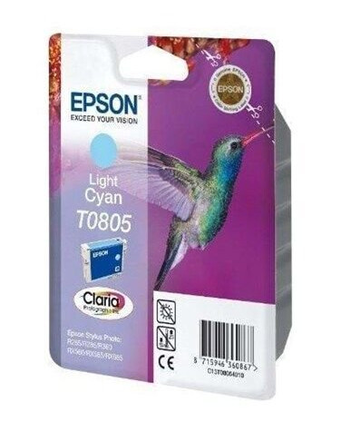 Epson T0805 Light Cyan - Blekkpatron Light cyan