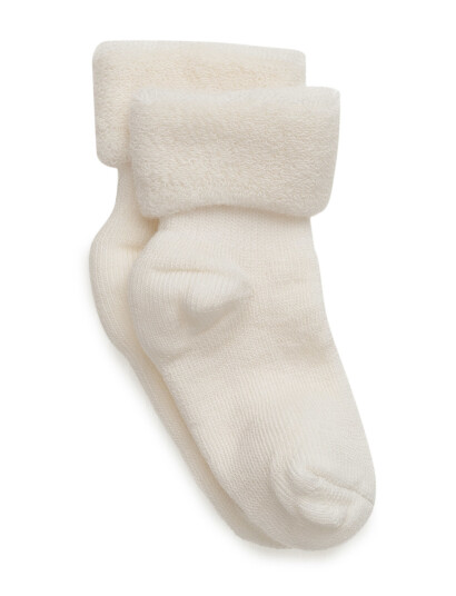 mp Denmark Wool Baby Socks - White - 15/16 mp Denmark Wool Baby Socks - White - 15/16