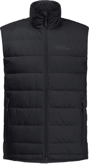 Jack Wolfskin Men's Ather Down Vest S , Black Jack Wolfskin Men's Ather Down Vest S , Black