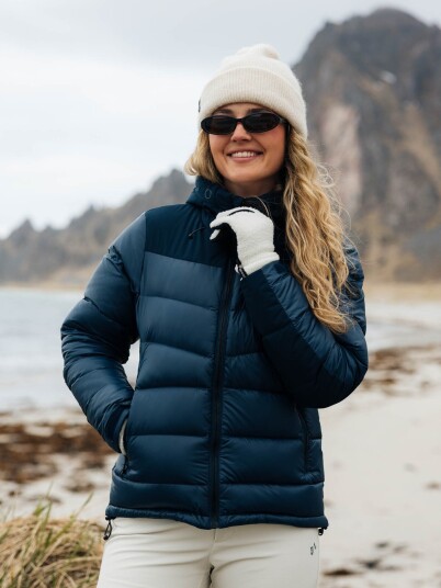 Twentyfour Aurora Warm Dunjakke Blå 48