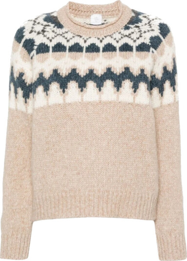 Eleventy Dame Strikkevarer Beige M,