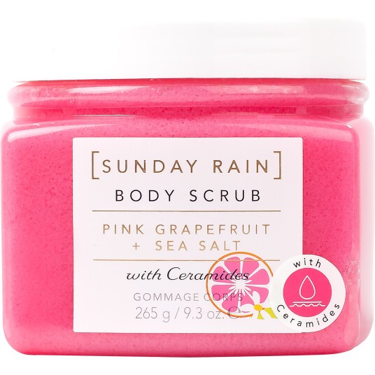 Sunday Rain Pink Grapefruit & Sea Salt Body Scrub 265g