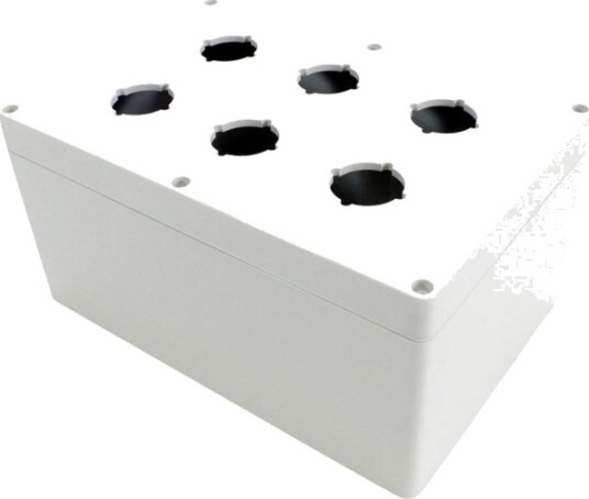 Hammond Electronics 1554Pb6b Universalskap 240 X 160 X 120 Polykarbonat Grå 1 Stk
