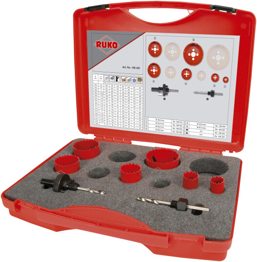 Hullsagsett HSS-Bi-Metall PK1 19-57mm
