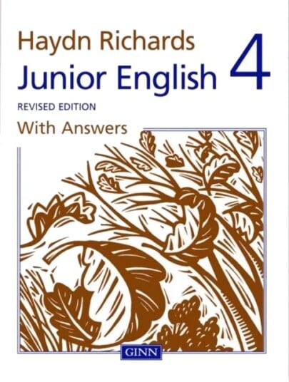 Haydn Richards Junior English Book 4 With Answers (Revised Edition) Av Angela Burt