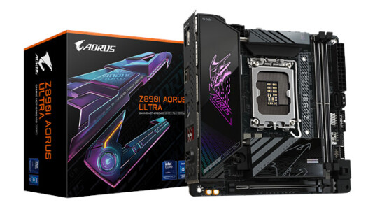 Gigabyte Z890I AORUS ULTRA Mini-ITX Hovedkort med DDR5 og Wi-Fi 7 Gigabyte Z890I AORUS ULTRA Mini-ITX Hovedkort med DDR5 og Wi-Fi 7