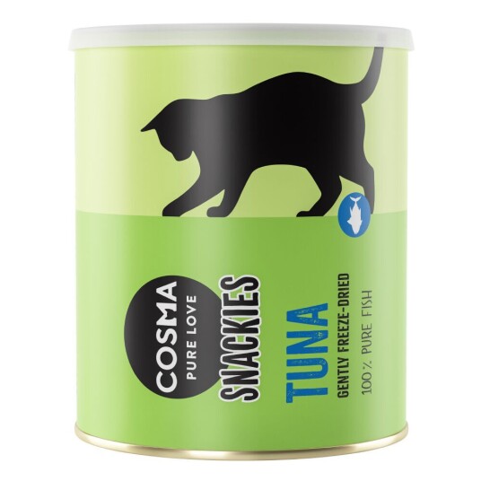 Cosma Snackies Maxi Tube Frysetørkede Kattesnacks Tunfisk 150 G