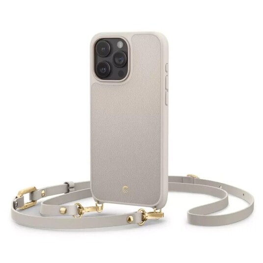 Cyrill iPhone 15 Pro Max Cyrill Classic Charm Hybrid Deksel - MagSafe-Kompatibelt - Cream