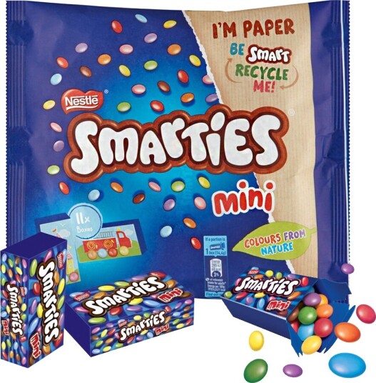 Nestlé Smarties Mini - 158 g. sjokolade Nestlé Smarties Mini - 158 g. sjokolade
