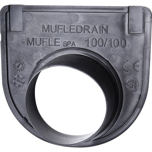 Lauridsen Muffel 100x80mm Endevegg For Takrenne