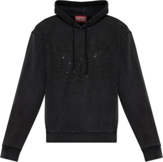 Diesel Herre Gensere & Hettegensere Svart XS,