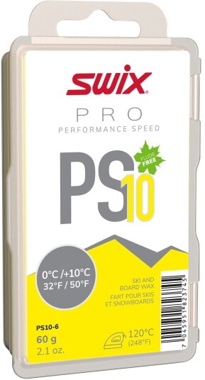 Swix Ps10 Yellow 0°c/+10°c 60g Nc 1 Swix Ps10 Yellow 0°c/+10°c 60g Nc 1