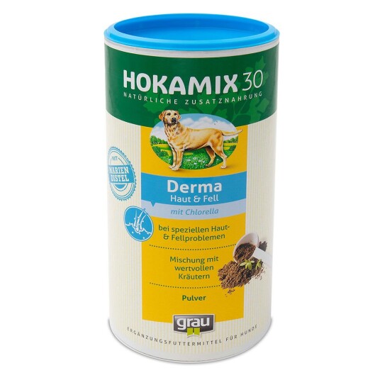 Grau Hokamix Derma Hud Og Pels Pulver 750 G