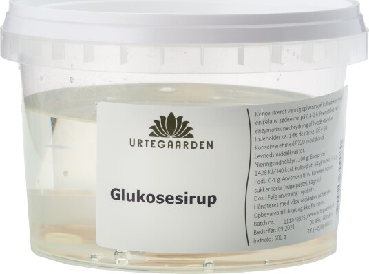 Urtegaarden Glukosesirup - 500 g Urtegaarden Glukosesirup - 500 g