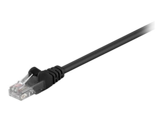 MicroConnect 7m Nettverkskabel Cat 5E U/UTP Pakke med 10 Kabler - Svart