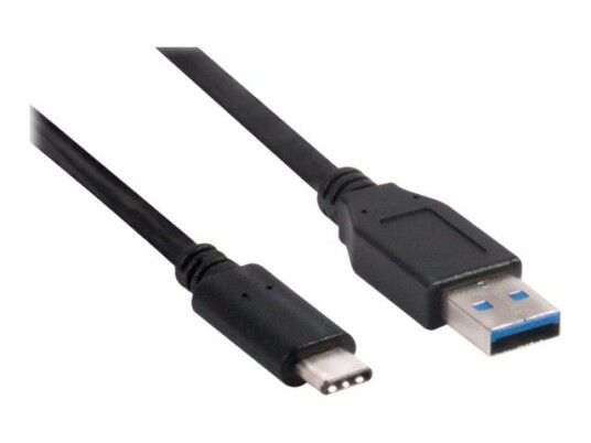 Club 3D USB-C til USB A-kabel 1 m 3.1 Gen 2 10Gbps Sort