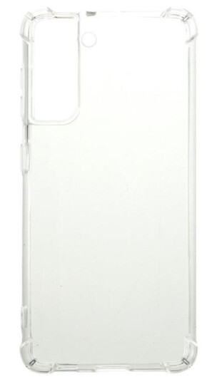 INCOVER Samsung Galaxy S21 Fleksibelt Drop-Proof Plastikkdeksel - Gjennomsiktig