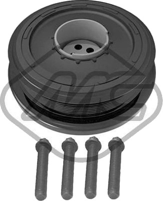 Metalcaucho 40353 Remskive, veivaksel