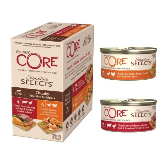 Core Signature Selects Chunky Multipack 8 X 79 G