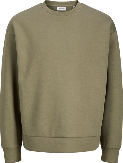 Jack & Jones Jjebarron Sweat Crew Neck Noos Khaki green M