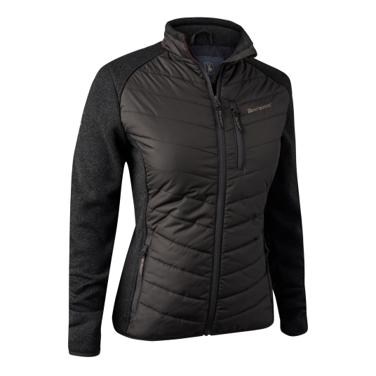 Deerhunter Lady Caroline Padded Jacket Brown Leaf 42