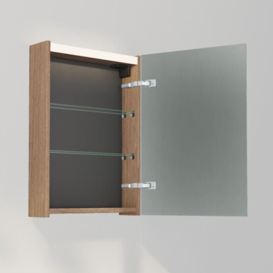 INR Iconic Nordic Rooms Stage 50 Speilskap med Stikkontakt Natural oak / 50cm Høyre