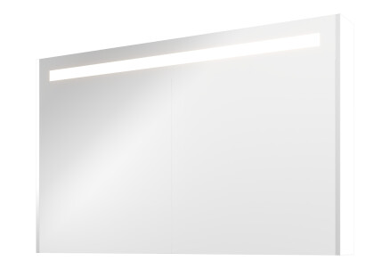 Sanibell Proline speilskab m/LED-belysning, 120x74cm, matt hvit paneler Sanibell Proline speilskab m/LED-belysning, 120x74cm, matt hvit paneler