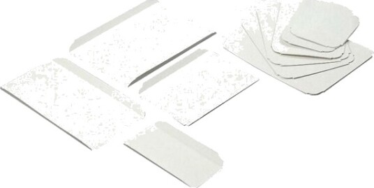 Kagepap No.112 Firkantetx 130 Mm Pap Hvid Pakke A 500 Stk Fødevaregodkendt