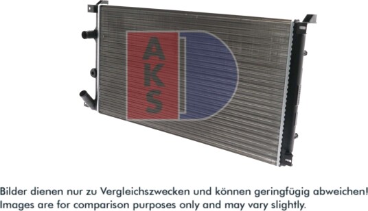 AKS DASIS 180054N Radiator motorkjøling