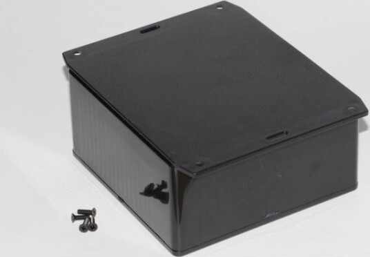 Hammond Electronics 1591UF2GY 120 × 120 × 59 mm ABS Grå Kabinett