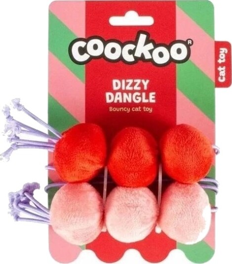 Coockoo Plysj Katteleke Med Baller Og Roser 60 cm Coockoo Plysj Katteleke Med Baller Og Roser 60 cm