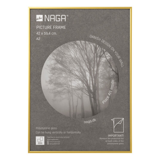 Fotoramme Mat Guld 42 X 59,4 Cm Fotoramme Mat Guld 42 X 59,4 Cm