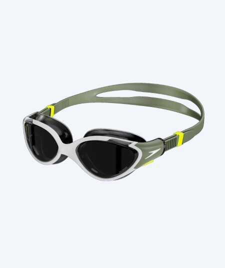 Speedo motions svømmebriller til damer - Biofuse 2.0 - Grønn/hvit (Smoke linse) Speedo motions svømmebriller til damer - Biofuse 2.0 - Grønn/hvit (Smoke linse)