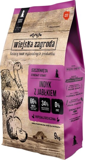 Wiejska Zagroda Gårdsmat Med Epler Hver Kalkun 9 kg