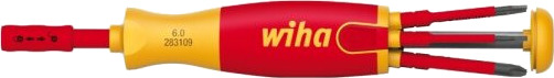 Wiha Multi-bit Skrutrekker med Bitmagasin 7 Deler Wiha Multi-bit Skrutrekker med Bitmagasin 7 Deler