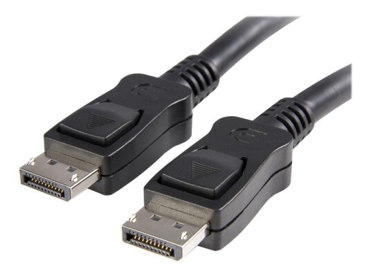 StarTech 3m Certified DisplayPort 1.2 Cable M/M with Latches DP 4k - DisplayPort-kabel - 3 m