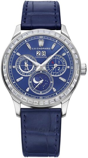 Chopard Herreklokke 171927 9001 L.U.C Blå/Lær Ø45 mm