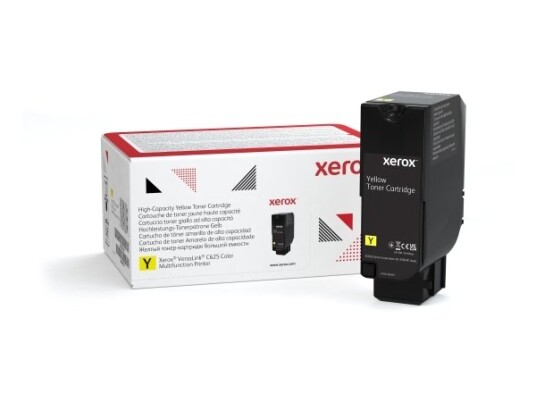 Xerox - Høykapasitets - Gul - Original - Tonerpatron - For Versalink C625v_Dn