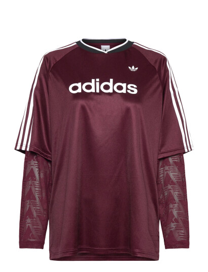 Adidas Originals Lace Ls Jersey Burgundy XS