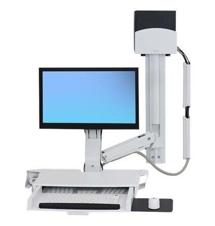 Ergotron StyleView Sit-Stand Combo System with Worksurface