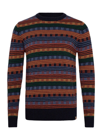 Revolution Knit Sweater - Multi/patterned - M